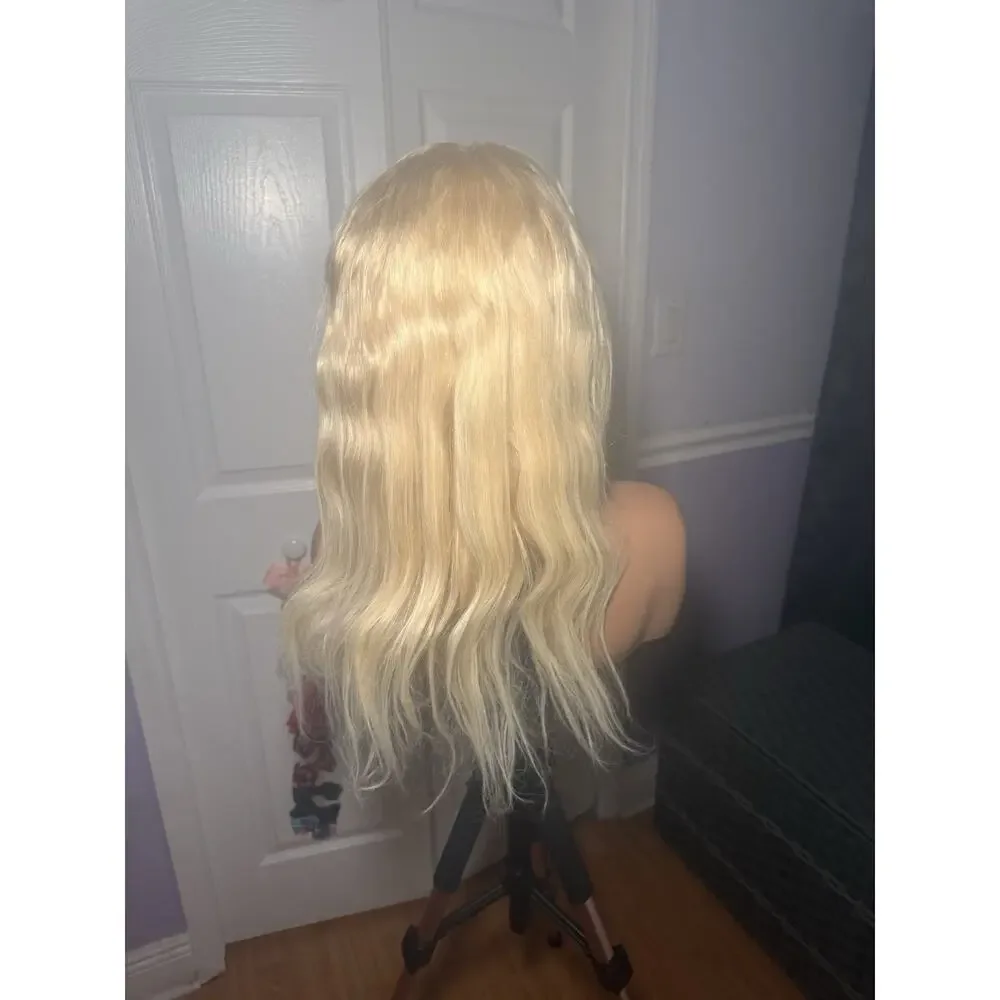 Human Hair 13x6 Lace Front Wig – Blonde